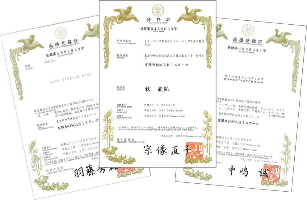 特許製法・商標権取得